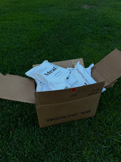 2027 U.S. Military Cold Weather MRE (MCW) – Single Menu – Pick Your Menu