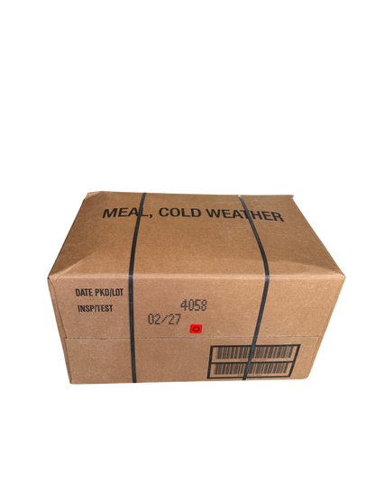 2027 U.S. Military Cold Weather MRE (MCW) – Single Menu – Pick Your Menu