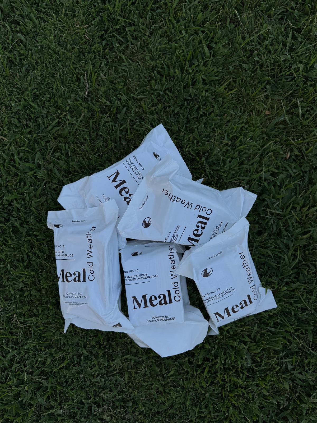 2027 U.S. Military Cold Weather MRE (MCW) – Single Menu