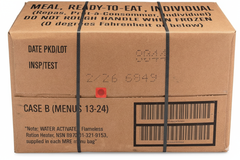 INSP 2026 U.S. Military MRE – 12 Meals (Full Box)