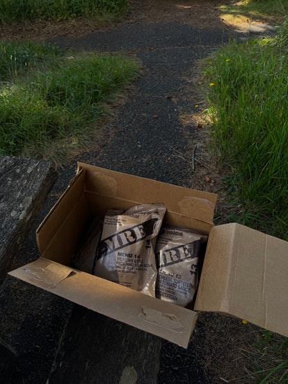 2026 (6 pack) U.S. Meals Ready to Eat - Genuine U.S. Military Surplus