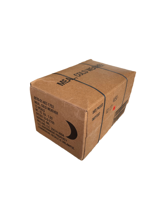 2027 U.S. Military Cold Weather MRE (MCW) – Single Menu – Pick Your Menu